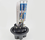 帽式光缆接续盒FT-GJS-M5RS(3进3出，，，，，，，，12-96芯，，，，，，，，热缩封装）